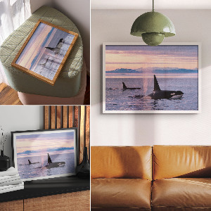 Premium wall art featuring a seascape