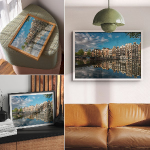 Canvas poster Urban charm