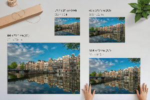 Canvas poster Urban charm