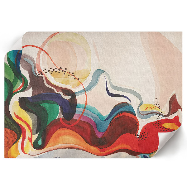 Premium wall art featuring a geometric abstraction