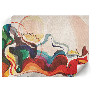 Premium wall art featuring a geometric abstraction