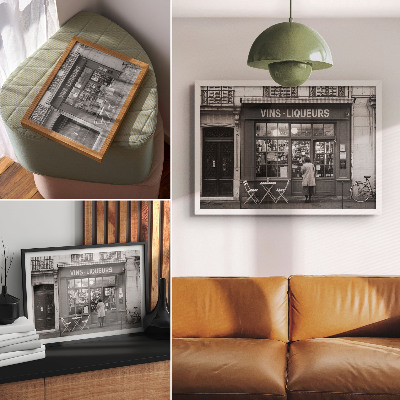 Premium wall art with an urban charm design