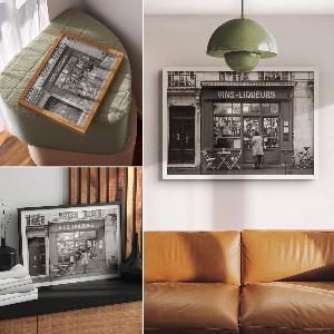 Premium wall art with an urban charm design