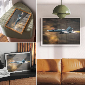 Fast Fighter wall poster