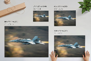 Wall poster Fast fighter