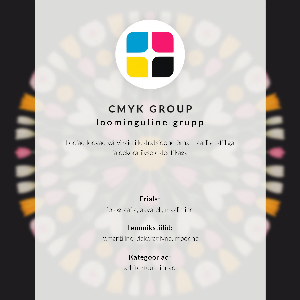 Modern wall art poster Singing karaoke