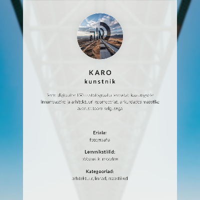 Canvas poster showing industrial architecture