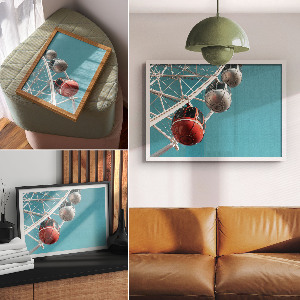 Wall poster Mill wheel