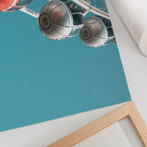 Wall poster Mill wheel