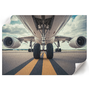 Premium wall art featuring a modern aviation design