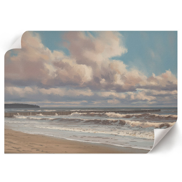 Premium wall art featuring a seaside landscape