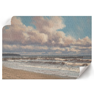 Premium wall art featuring a seaside landscape