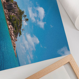 Wall poster Exotic oasis