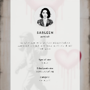 Modern wall art poster Child and dog