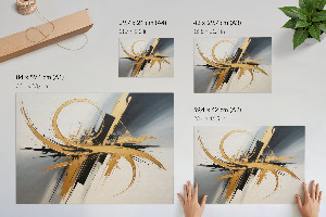 Premium wall art Abstract dynamics