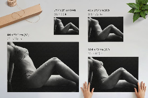 Modern wall art poster Sensual elegance