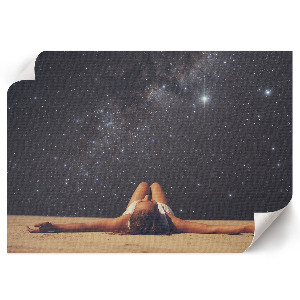 Canvas poster Stars at night