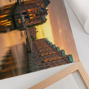 Wall poster Evening Channel