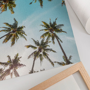 Modern wall art poster with an exotic mood