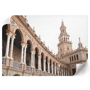 Premium wall art featuring stately buildings