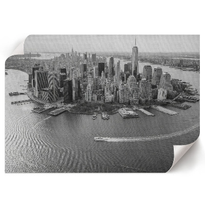 Wall poster featuring a city panorama