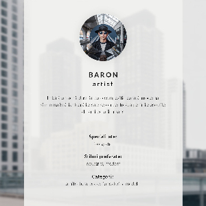 Wall poster City panorama