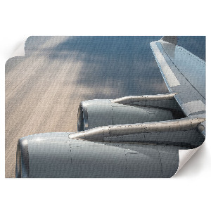 Premium wall art featuring a detailed airplane motif
