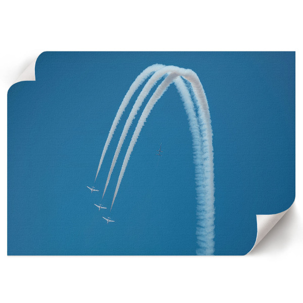 Wall poster Aviation in the sky