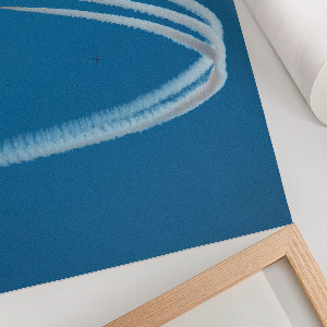 Aviation in the Sky wall poster