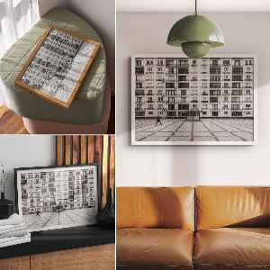 Premium wall art featuring a city view