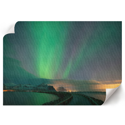 Canvas poster featuring the Northern Lights