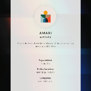 Wall poster Pastel waves