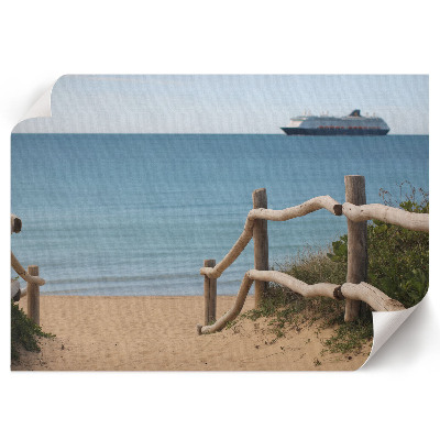 Premium wall art featuring a seaside view