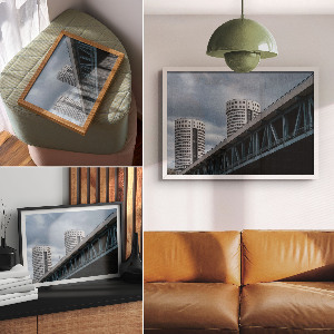 Wall poster titled 