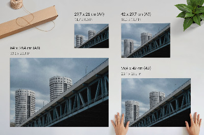 Wall poster titled 
