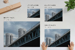Wall poster titled 