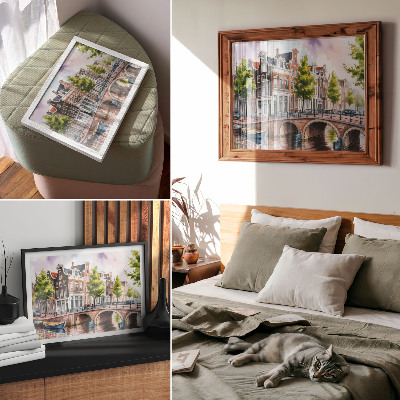 Modern wall art poster titled 