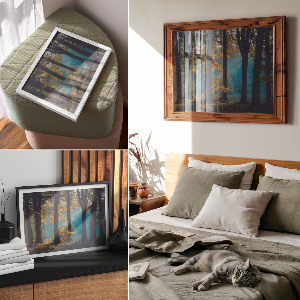 Premium wall art Forest peace
