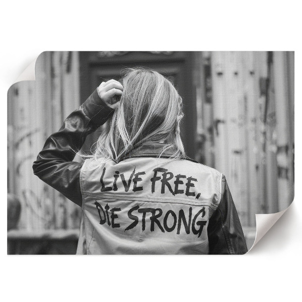 Wall poster Strong message