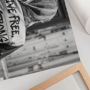 Wall poster Strong message