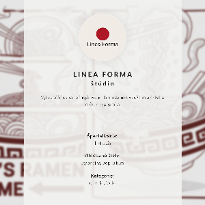 Modern wall art poster Ramen illustration