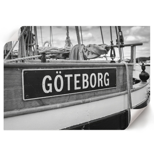 Canvas poster featuring Lodz and Gothenburg