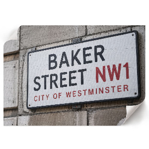 Premium wall art Baker Street plaque