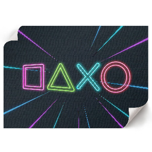 Premium gaming wall art signs