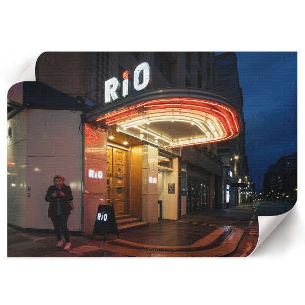 Premium wall art featuring the film "Cinema in Rio"