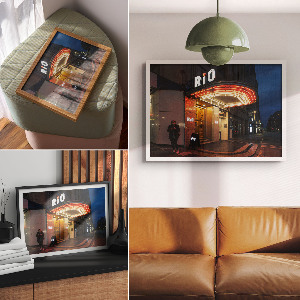 Premium wall art Cinema in Rio