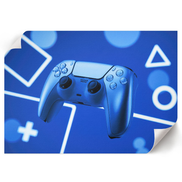 Wall poster featuring a game controller