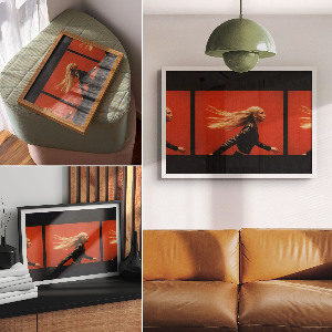 Wall poster Movement and energy