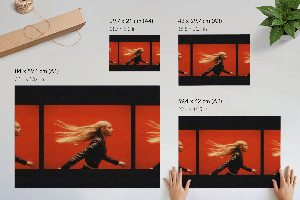 Wall poster Movement and energy