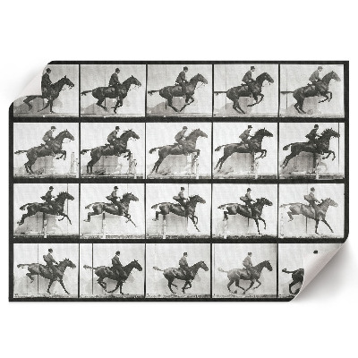 Wall poster featuring a rider